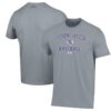 Stephen F Austin Lumberjacks Under Armour Baseball Performance T-Shirt - Gray