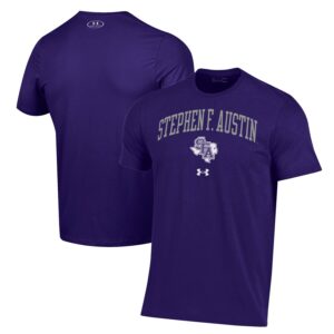 Stephen F Austin Lumberjacks Under Armour Performance T-Shirt - Purple