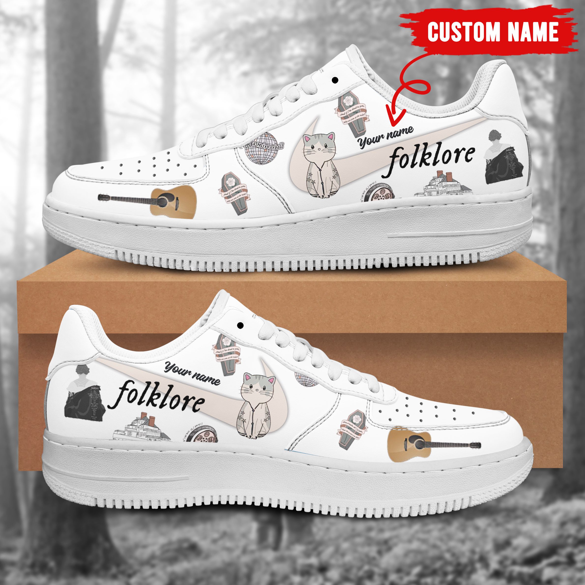 Taylor-Swift-The-Eras-Tour-Personalized-Shoes-Taylor-Fan-Sneaker-AF1004 Taylor Swift The Eras Tour Personalized Shoes Taylor Fan Sneaker AF1004