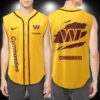 Washington Commanders NFL Personalized Baseball Tank Tops Sleeveless Jersey