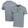 William & Mary Tribe Under Armour Baseball Performance T-Shirt - Gray