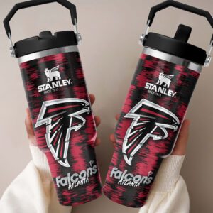 Atlanta Falcons Stanley IceFlow Flip Straw Tumbler 30Oz FST1003