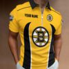 Boston Bruins Zipper Polo Shirt