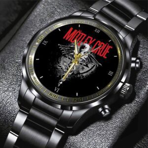 M&ouml;tley Cr&uuml;e Black Stainless Steel Watch GSW1190