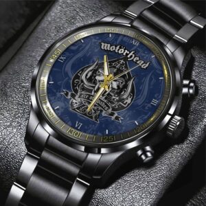 Mot&ouml;rhead Band Black Stainless Steel Watch GSW1178