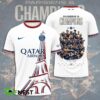 Paris Saint-Germain Champion 2024 Winner Ligue 1 Unisex T-Shirt WTP1010