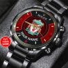 Personalized Liverpool x Rolex Black Stainless Steel Watch GSW1158