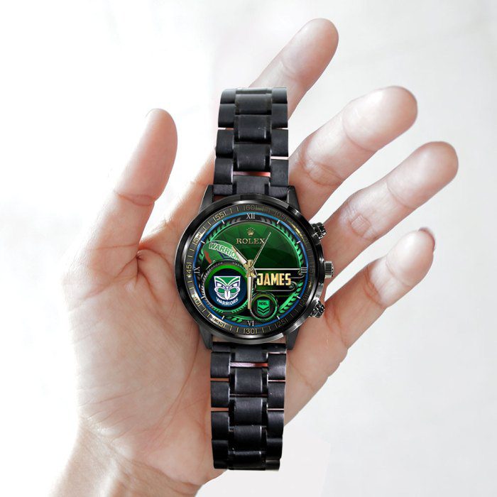 Personalized-New-Zealand-Warriors-x-Rolex-Black-Stainless-Steel-Watch-GSW1342-2