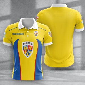 Romania National Football Team Euro 2024 Polo Shirt