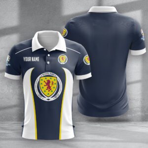 Scotland National Football Team Euro 2024 Polo Shirt