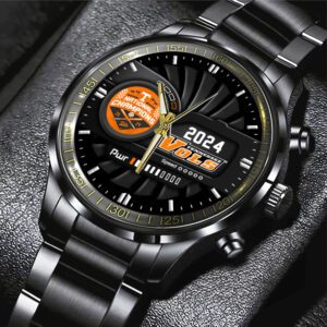 Tennessee Baseball Black Fashion Watch FTV2021