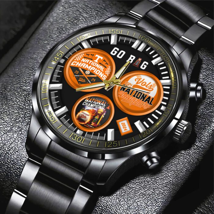Tennessee Baseball Black Fashion Watch FTV2023