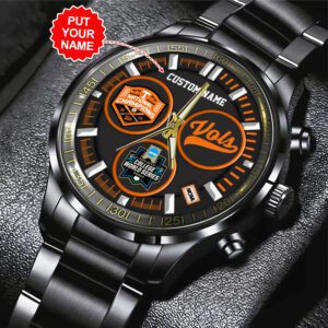 Tennessee Baseball Black Fashion Watch FTV2024