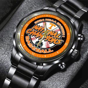 Tennessee Baseball Black Fashion Watch FTV2030