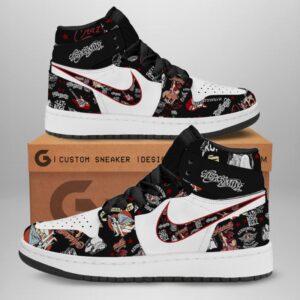 Aerosmith Air Jordan 1 Sneaker JD1 Shoes For Fans GSS1004