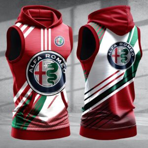 Alfa Romeo Men Workout Hoodie Tank Tops WHT1380