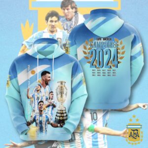 Argentina National Football Team 3D Unisex Hoodie GUD1106