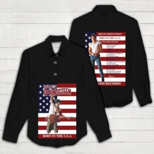 Bruce Springsteen 3D Linen Shirt GWS1231