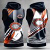 Chicago Bears Men Workout Hoodie Tank Tops WHT1554