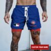 Chicago Cubs MLB Personalized Double Layer Shorts WDS1133