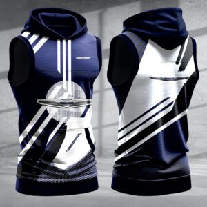 Chrysler Men Workout Hoodie Tank Tops WHT1397