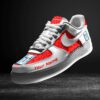 De Tomaso Red Air Force 1 Sneakers AF1 Limited Shoes For Cars Fan LAF2753