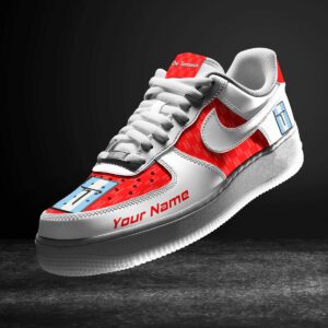De Tomaso Red Air Force 1 Sneakers AF1 Limited Shoes For Cars Fan LAF2753