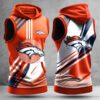 Denver Broncos Men Workout Hoodie Tank Tops WHT1559