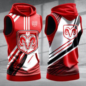 Dodge Men Workout Hoodie Tank Tops WHT1390