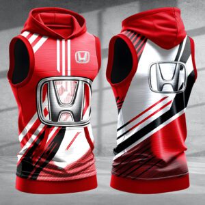 Honda Men Workout Hoodie Tank Tops WHT1386