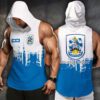 Huddersfield Town A.F.C Men Workout Hoodie Tank Tops WHT1477
