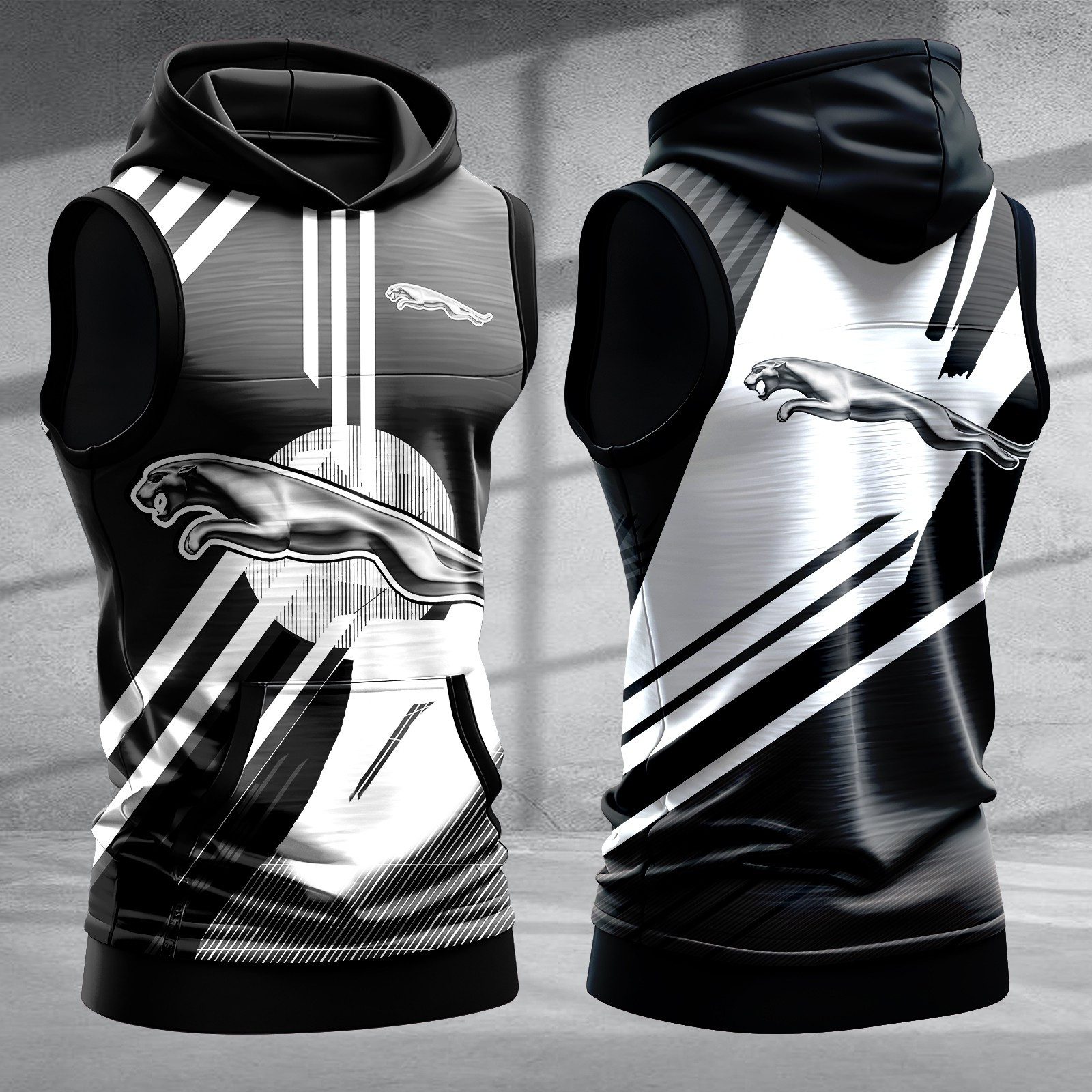 Jaguar-Cars-Men-Workout-Hoodie-Tank-Tops-WHT1379 Jaguar Cars Men Workout Hoodie Tank Tops WHT1379