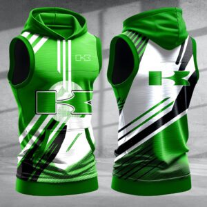 Kawasaki Men Workout Hoodie Tank Tops WHT1409