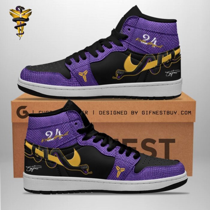 Kobe Bryant Air Jordan 1 Sneaker JD1 Shoes For Fans GSS1055
