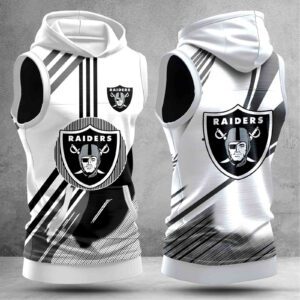 Las Vegas Raiders Men Workout Hoodie Tank Tops WHT1551