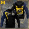 Michigan Wolverines Football 3D Unisex Hoodie GUD1041