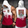 Northampton Town F.C Men Workout Hoodie Tank Tops WHT1482