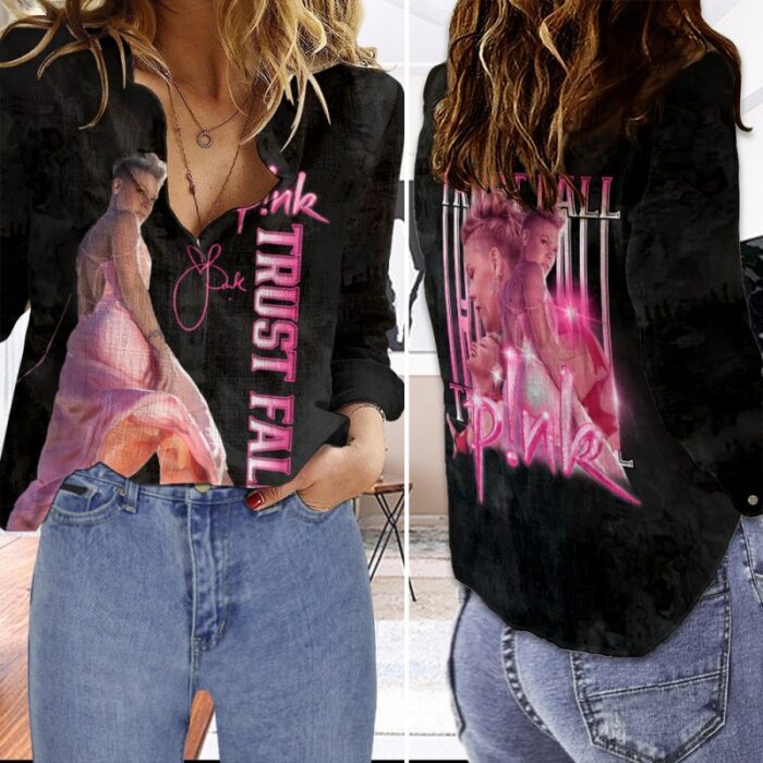 P!nk 3D Linen Shirt GUD1465