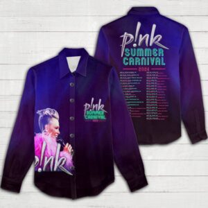 P!nk Women Casual Shirt 3D Linen Shirt GWS1184