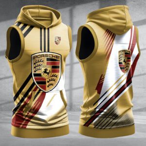 Porsche Men Workout Hoodie Tank Tops WHT1458