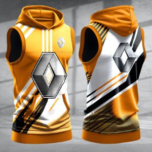 Renault Men Workout Hoodie Tank Tops WHT1444