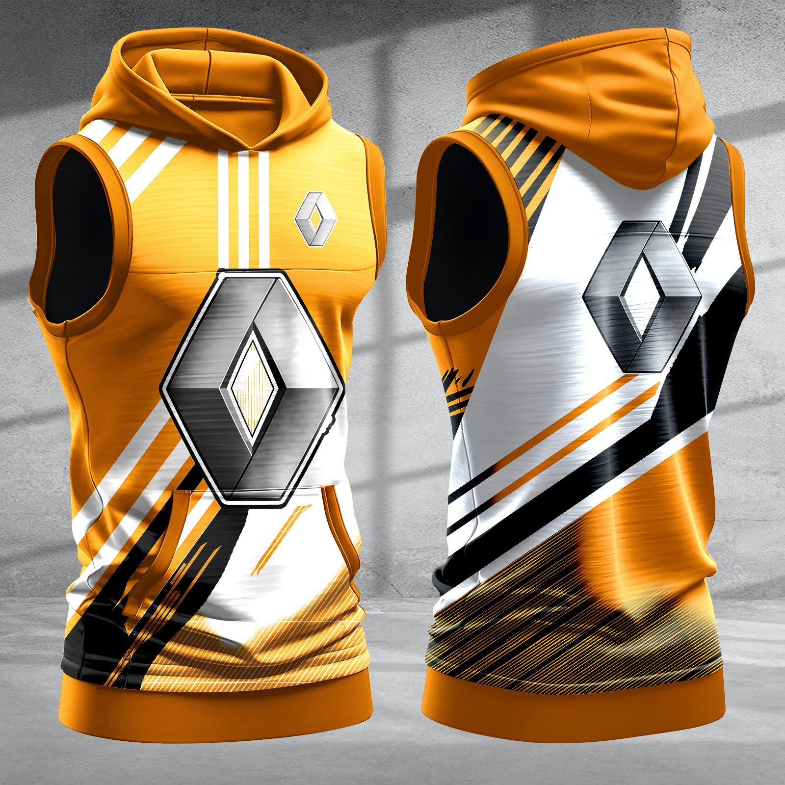 Renault-Men-Workout-Hoodie-Tank-Tops-WHT1444 Renault Men Workout Hoodie Tank Tops WHT1444