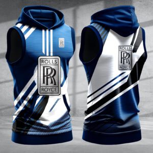 Rolls Royce Men Workout Hoodie Tank Tops WHT1454