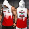 Southampton Men Workout Hoodie Tank Tops WHT1469