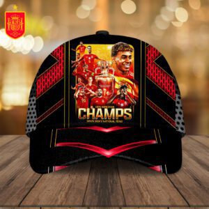 Spain National Football Team Champion Final Campeones Euro 2024 Classic Cap JSC1003