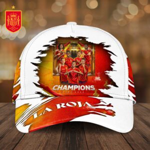 Spain National Football Team Champion Final Campeones Euro 2024 Classic Cap JSC1005