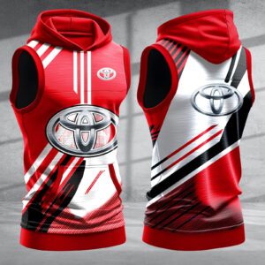 Toyota Men Workout Hoodie Tank Tops WHT1435