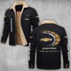 Chevrolet Silverado Lapel Collar Fleece Cargo Jacket Winter Jacket LCJ1020