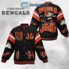 Cincinnati Bengals EST 1968 Welcome To The Jungle Baseball Jacket GBJ1556