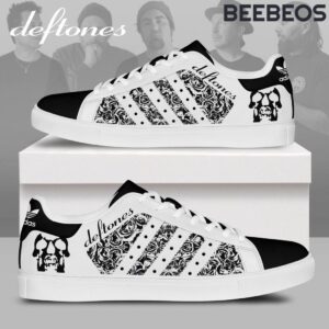 Deftones Black White Stan Smith Shoes BSS1001
